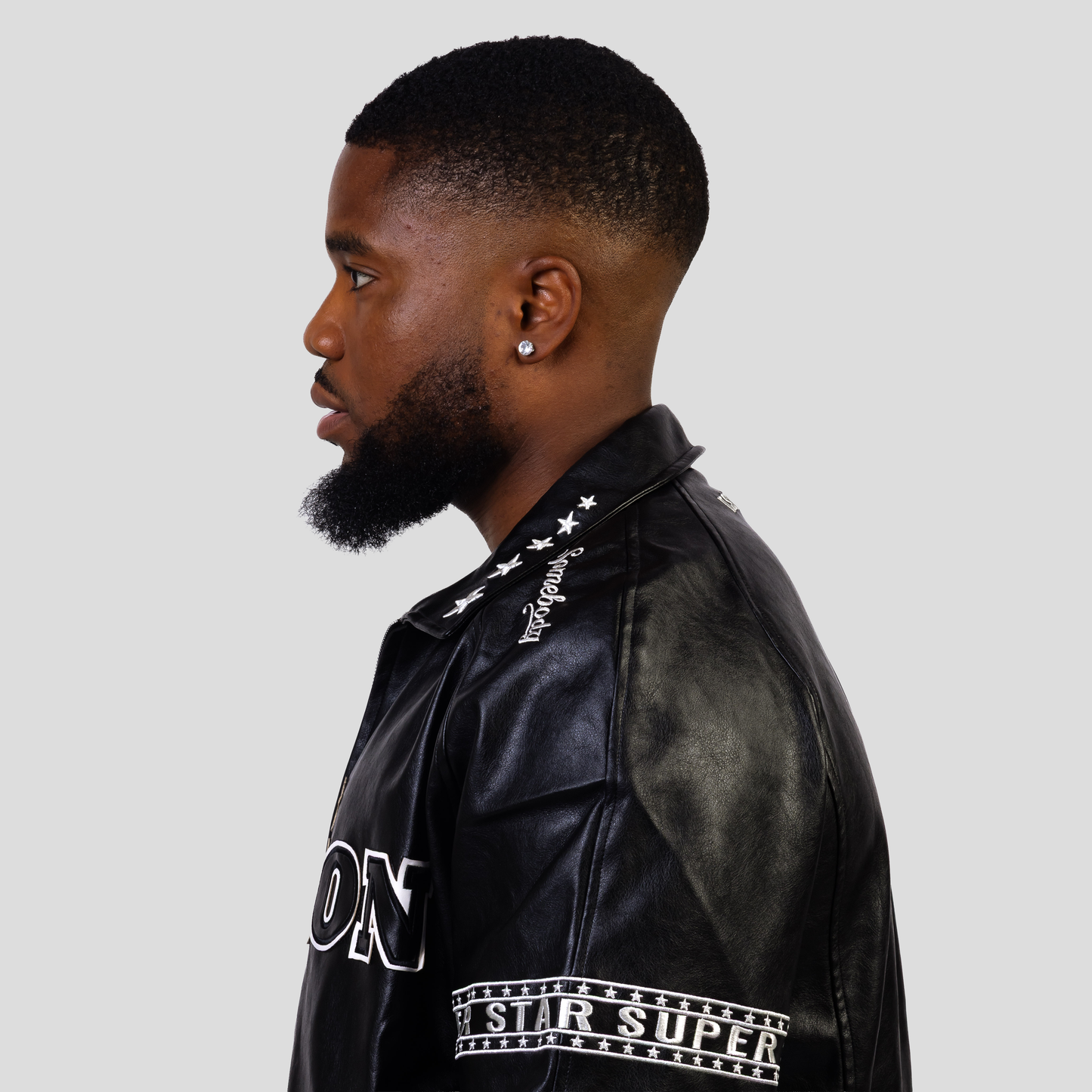 Notion Leather Bomber