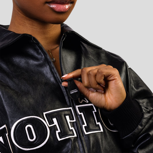 Notion Leather Bomber